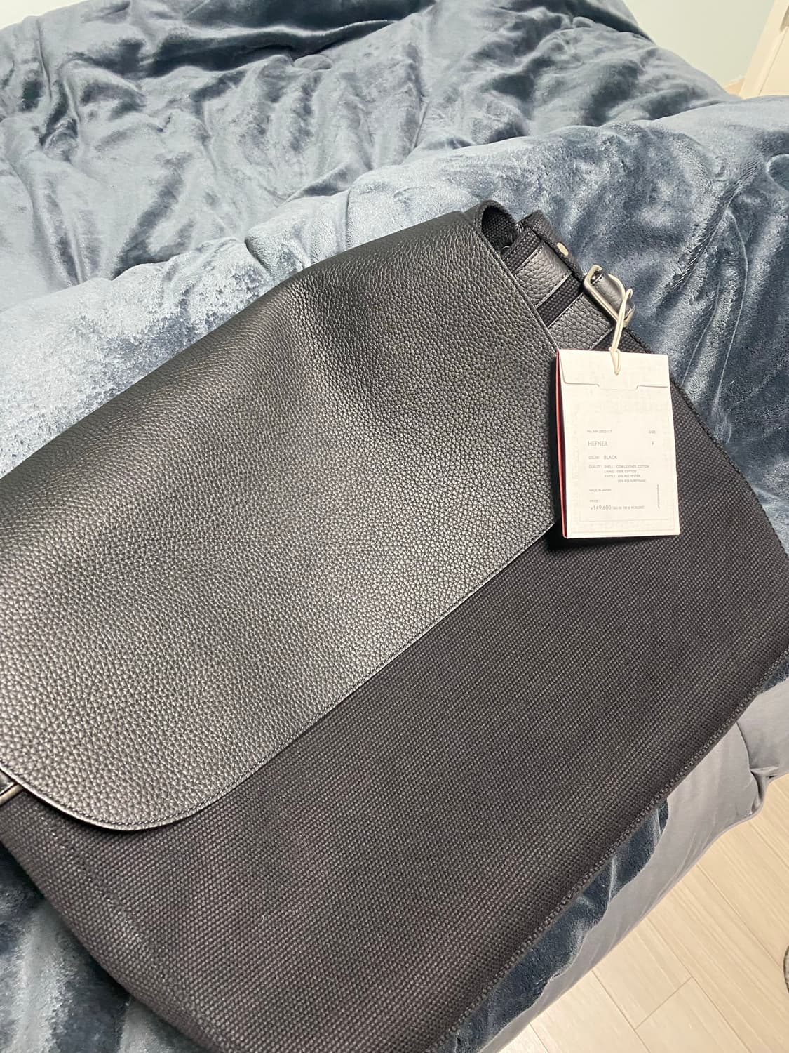 NICENESS/HEFNER  LEATHER AND CANVAS POST 상품이미지1