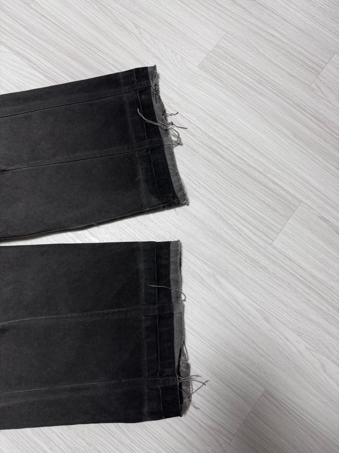 XLIM EP.8 워시드 블랙 트라우저 상품이미지2