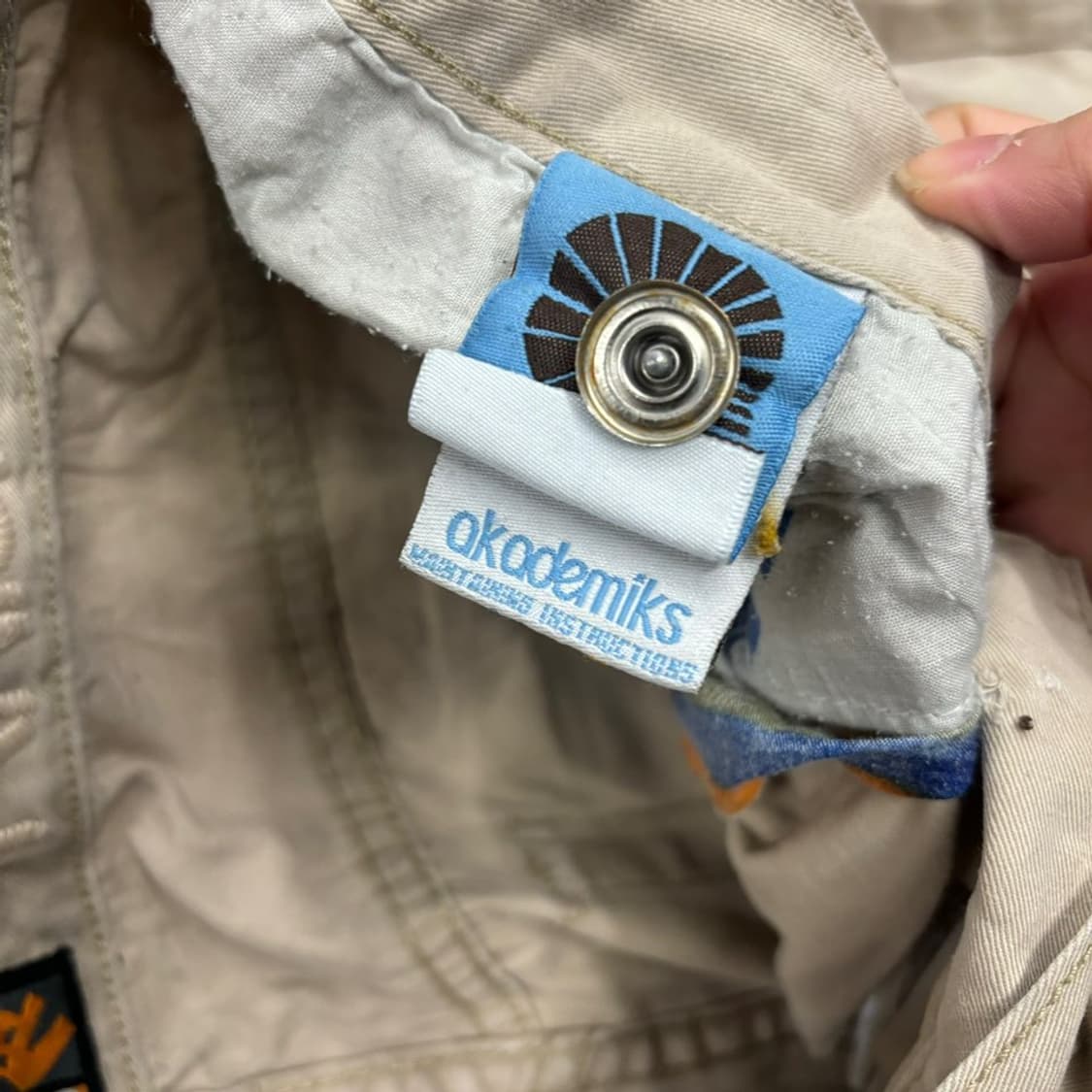 [정품/38] 아카데믹 스타 별 패치 버뮤다 카고팬츠 상품이미지5