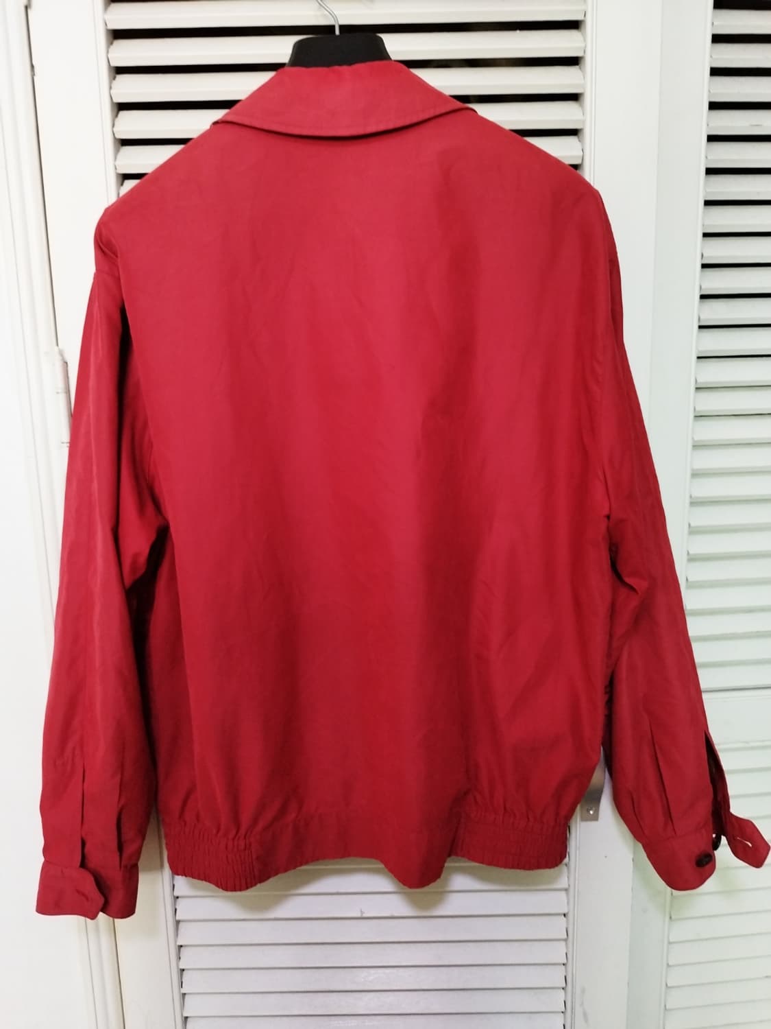 105 버버리 90s 빈티지 블루종 자켓 레드 상품이미지3