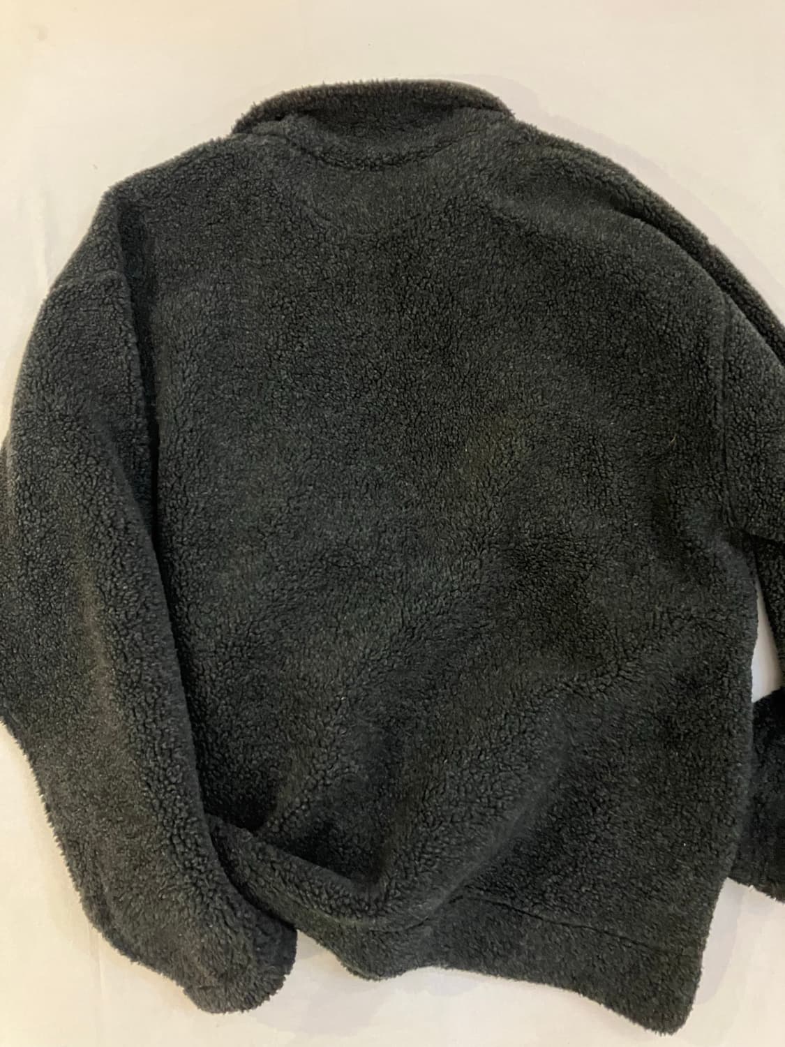 90s 퀵실버 하프집업 플리스 딥그레이 상품이미지4