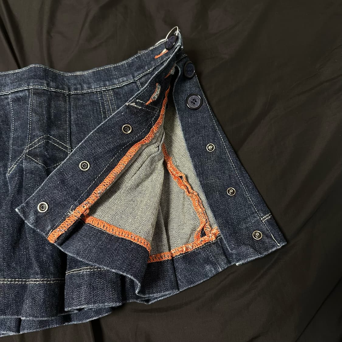 아카이브엑스 갸루 빈티지 데님 청치마 + 상의 상품이미지2