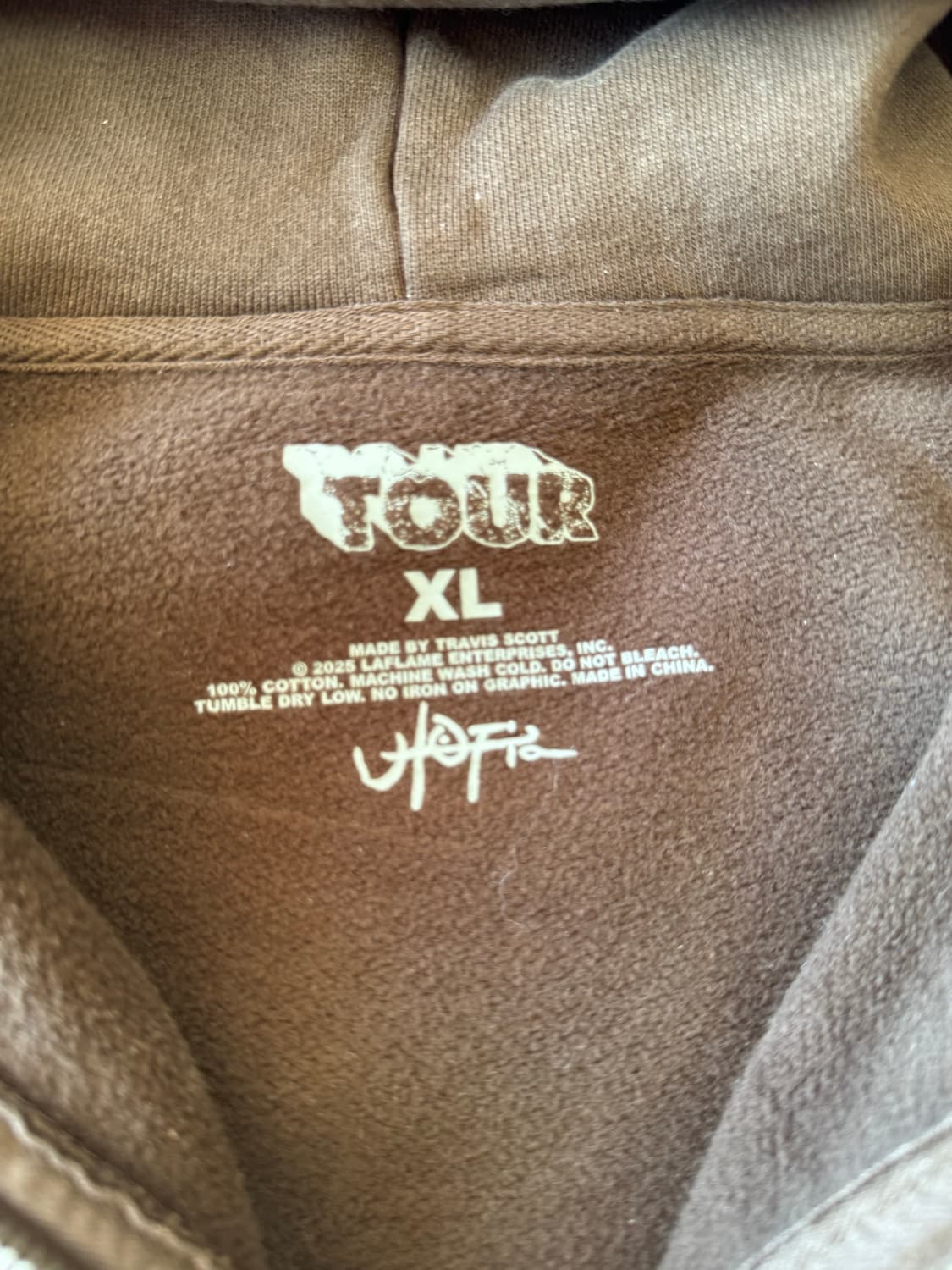 ) 트래비스 스캇 키르쿠스 막시무스 스타디움 투어 후드집업 상품이미지3