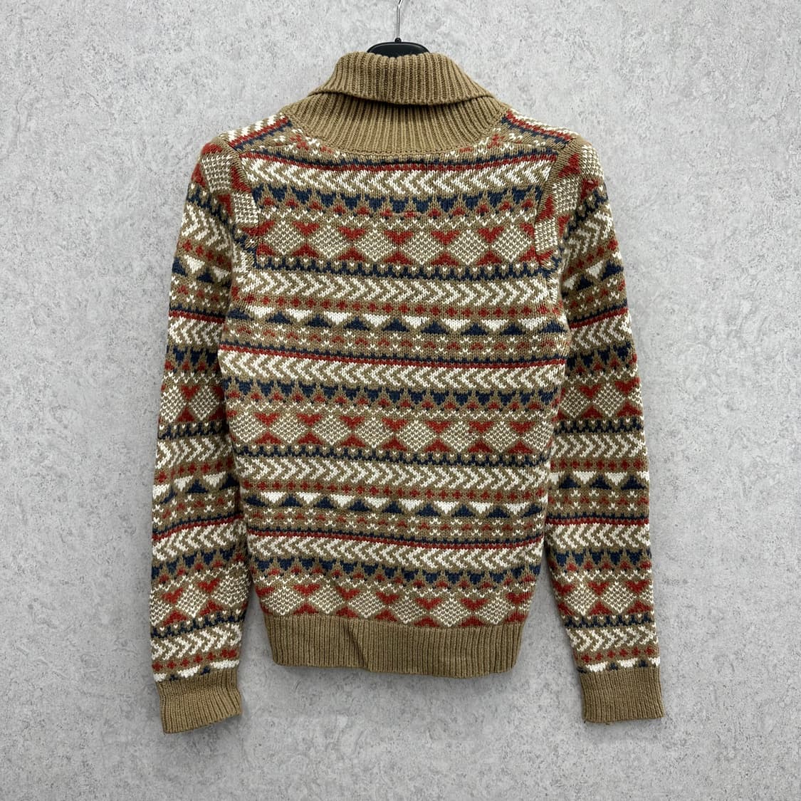 90 리바이스 여자 숄카라 노르딕 니트 상품이미지2