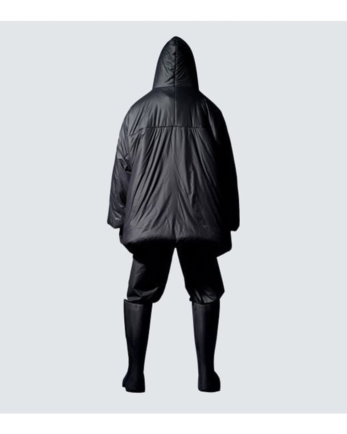 이지 갭(Yeezy Gap) 발렌시아가 콜라보 오버핏 블랙 롱패딩 자켓 상품이미지3