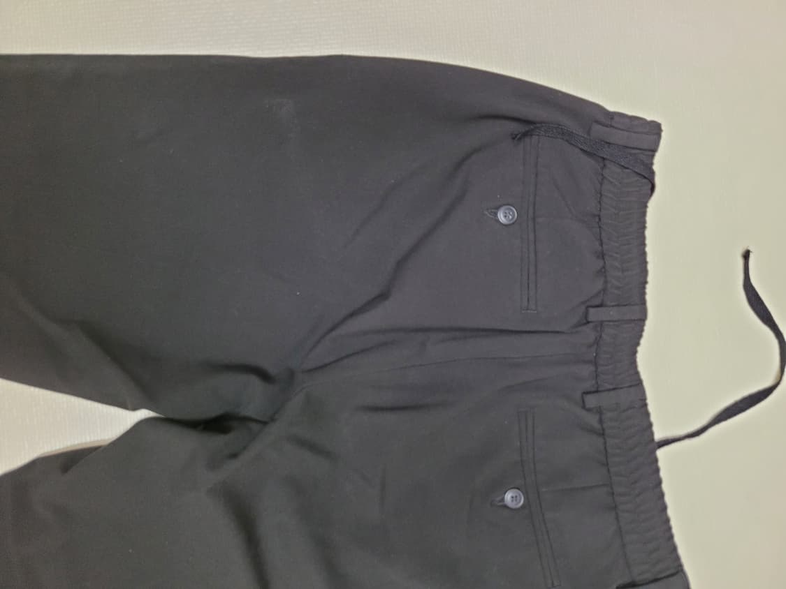 스파오 SPAO 조거형 밴딩 슬랙스 34 블랙  상품이미지10