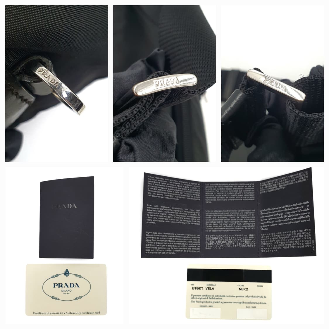 프라다 리나일론 투버클 메신저백 크로스백 숄더백 BT6671 상품이미지6