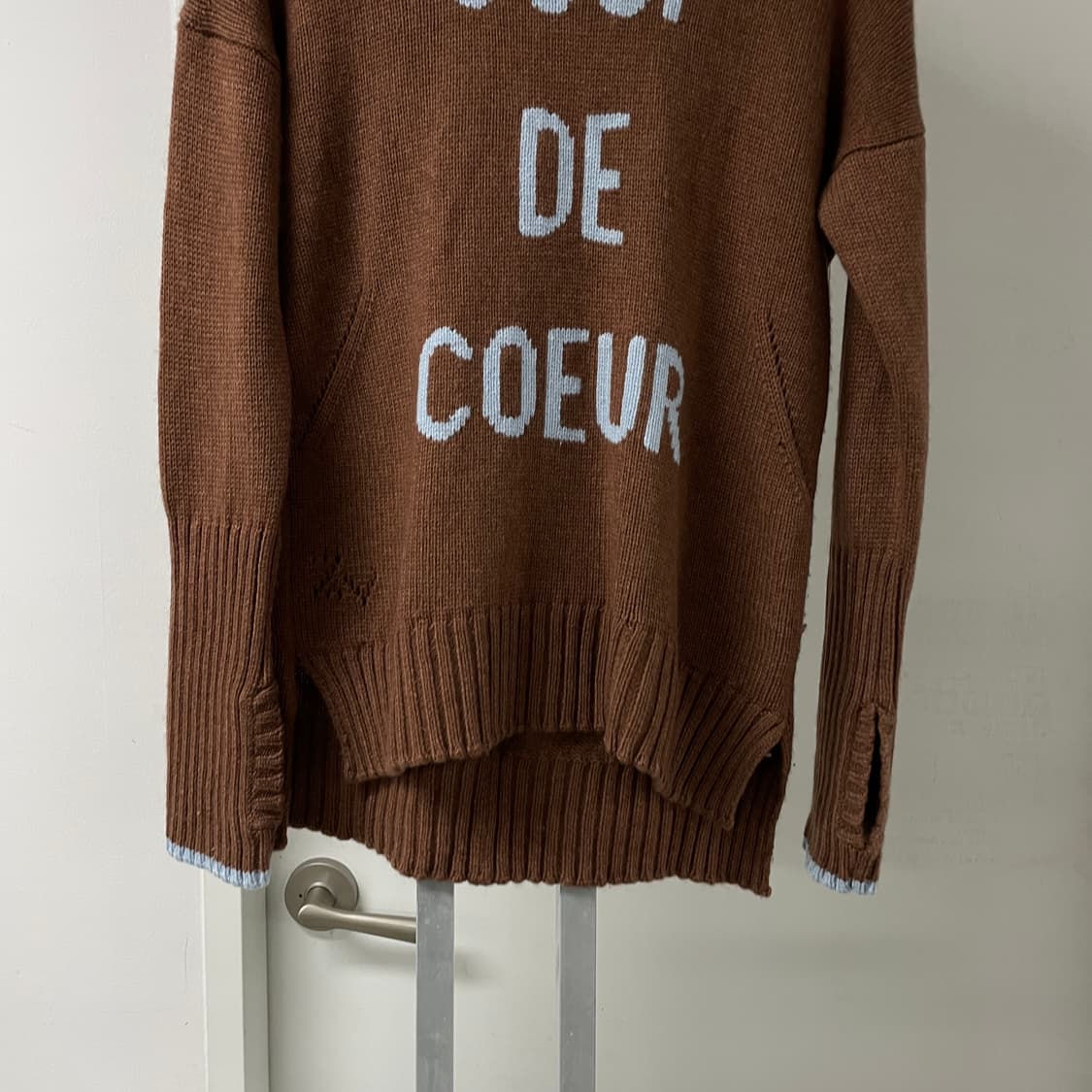 *쟈딕앤볼테르 캐시미어 목폴라 니트 M(W)  상품이미지3