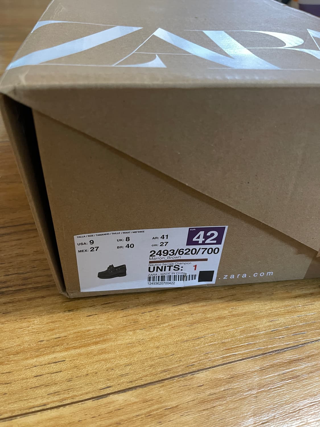 자라x챔피온 콜라보 로퍼 새상품 42 상품이미지5