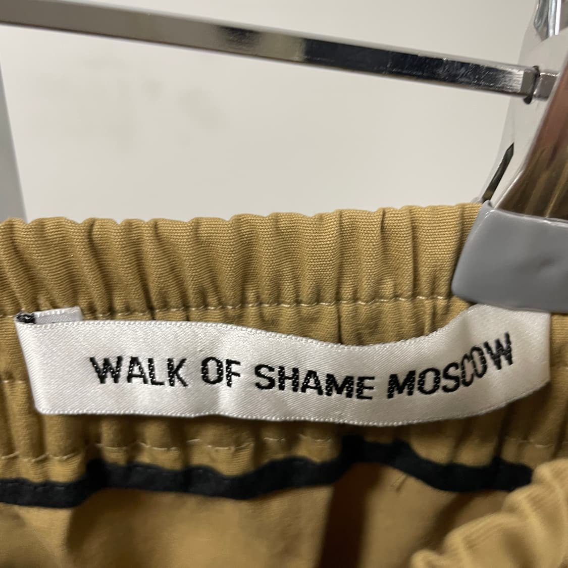 WALK OF SHAME MOSCOW 베이지 스커트 상품이미지5
