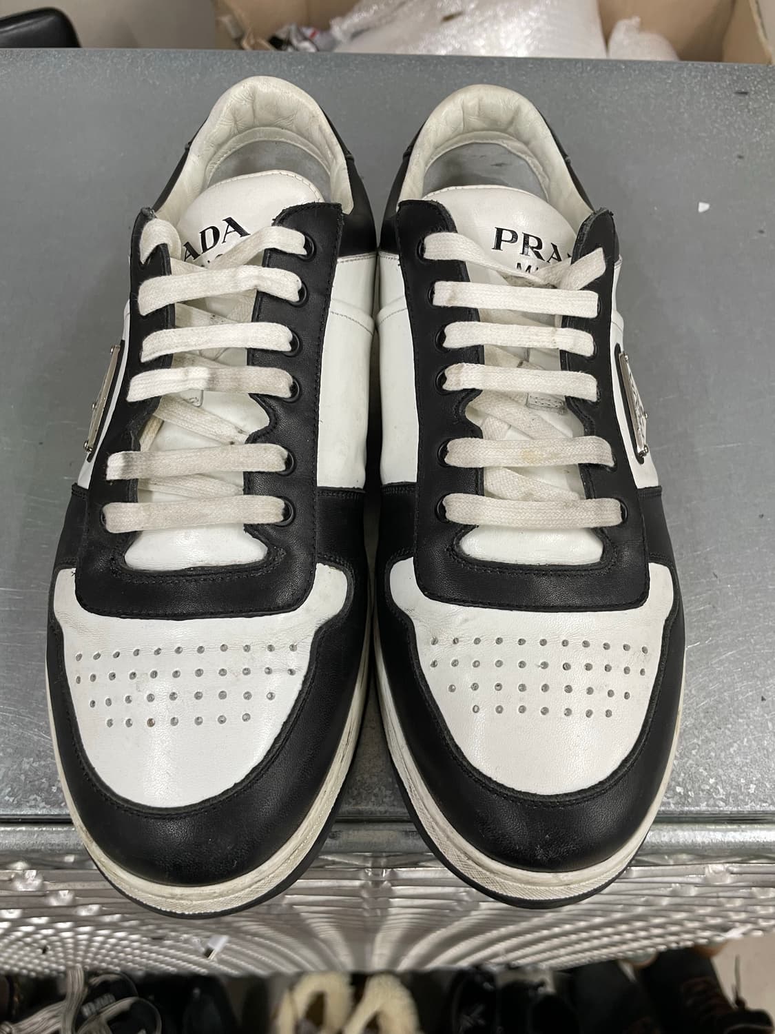 프라다 다운타운 스니커즈 화이트 8(gr-4726) 상품이미지5