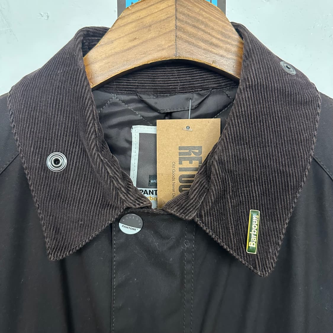 바버 x 팬톤 비데일 왁스자켓 상품이미지3