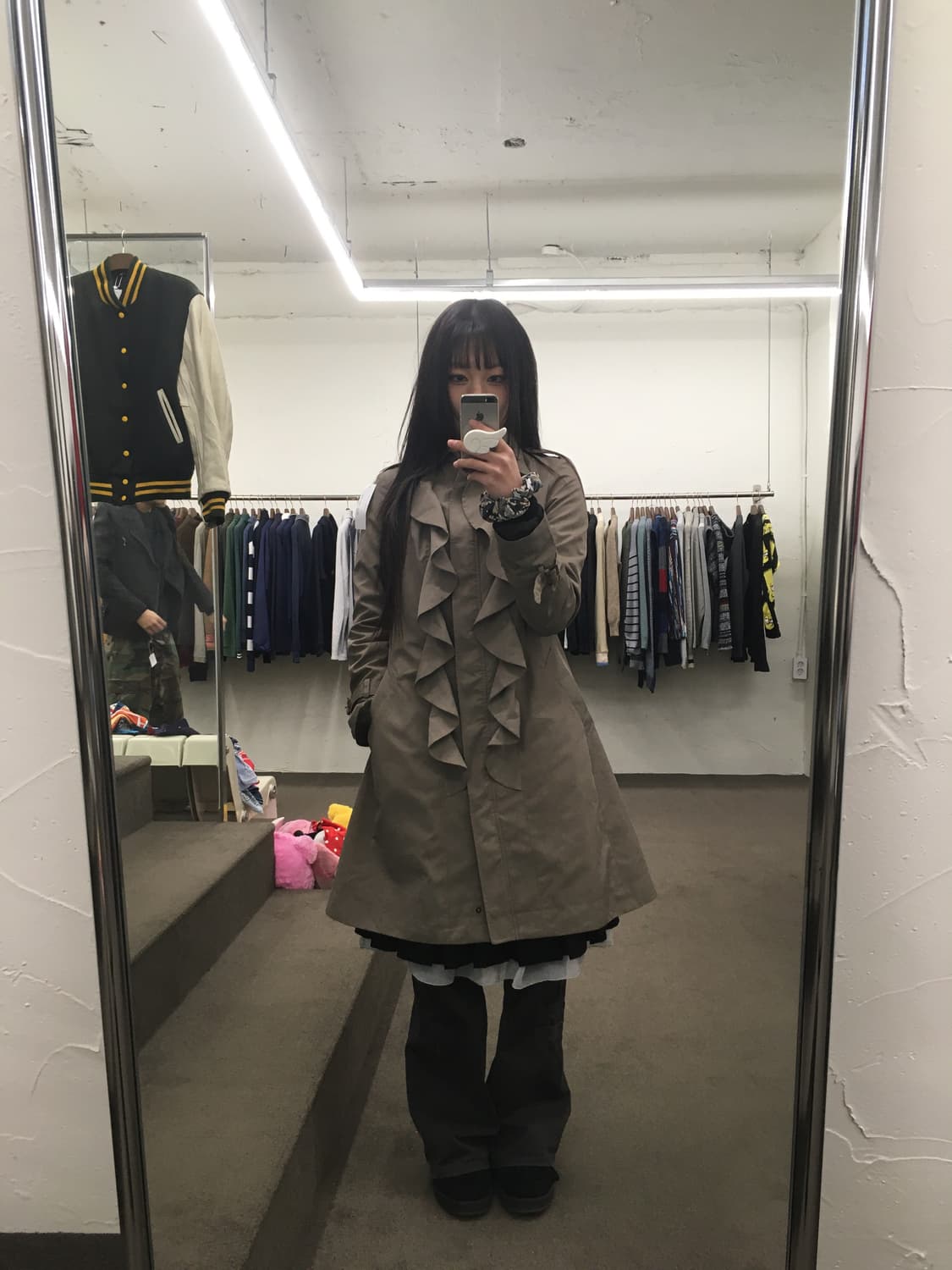 아츠로 타야마 프릴 코트 상품이미지9