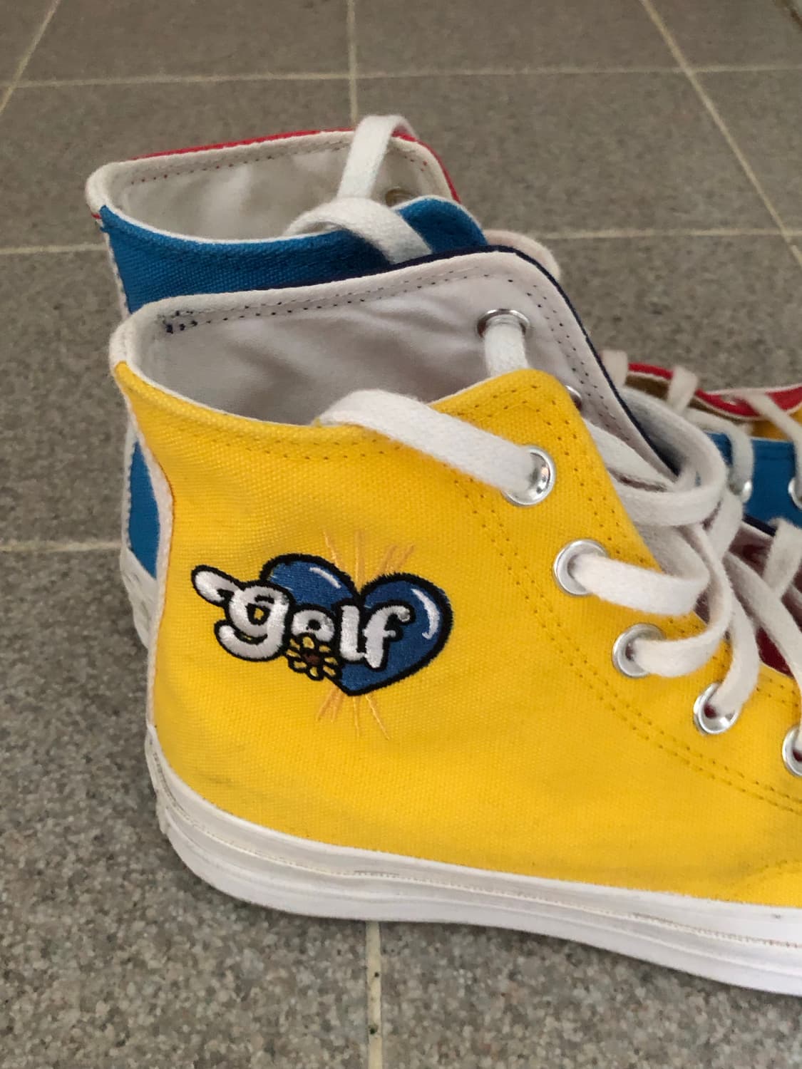 컨버스 X 골프왕 척 70 블루 169910C (박스 포함) 상품이미지3