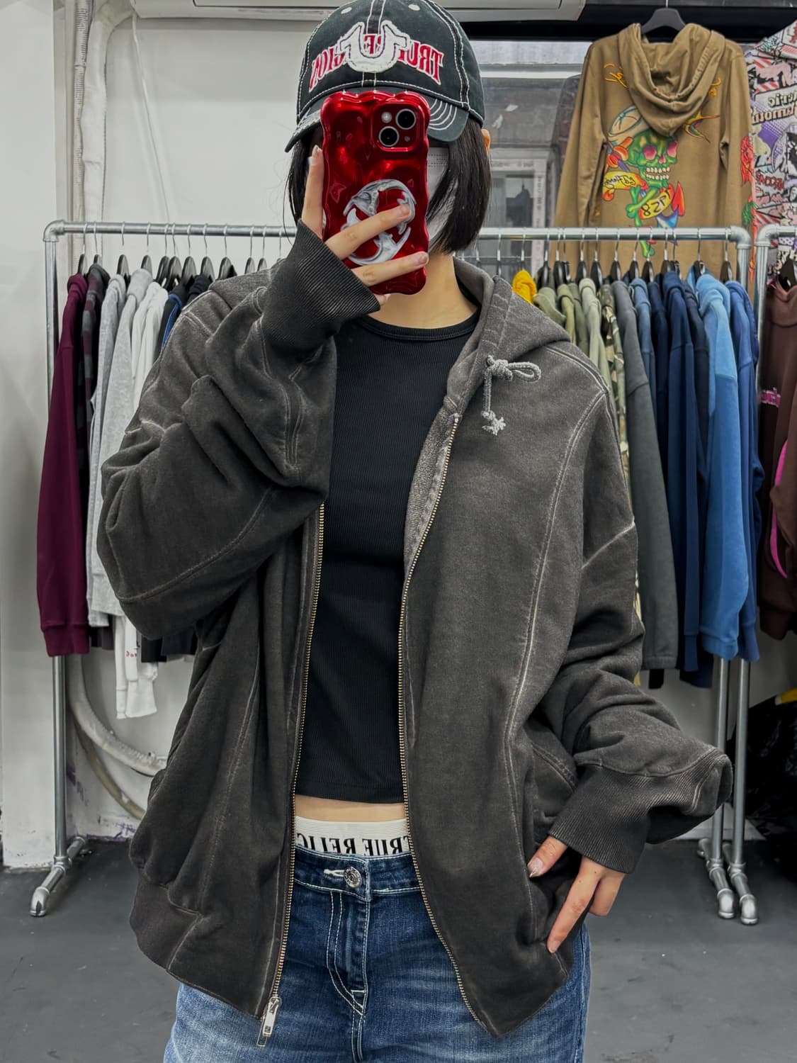 그레일즈 루나 투웨이 후드집업 상품이미지2