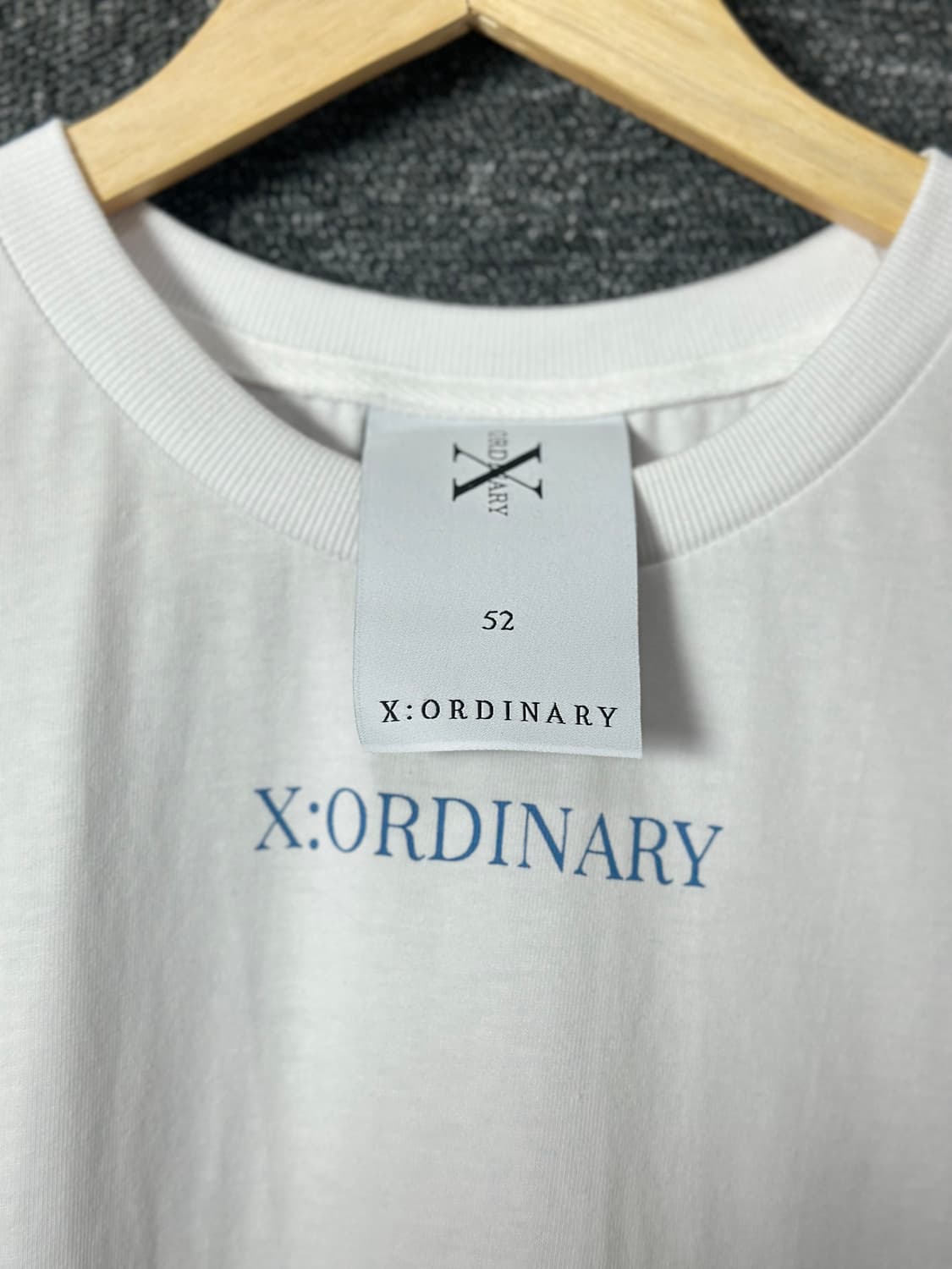 X:ORDINARY 티셔츠 화이트 52 상품이미지3