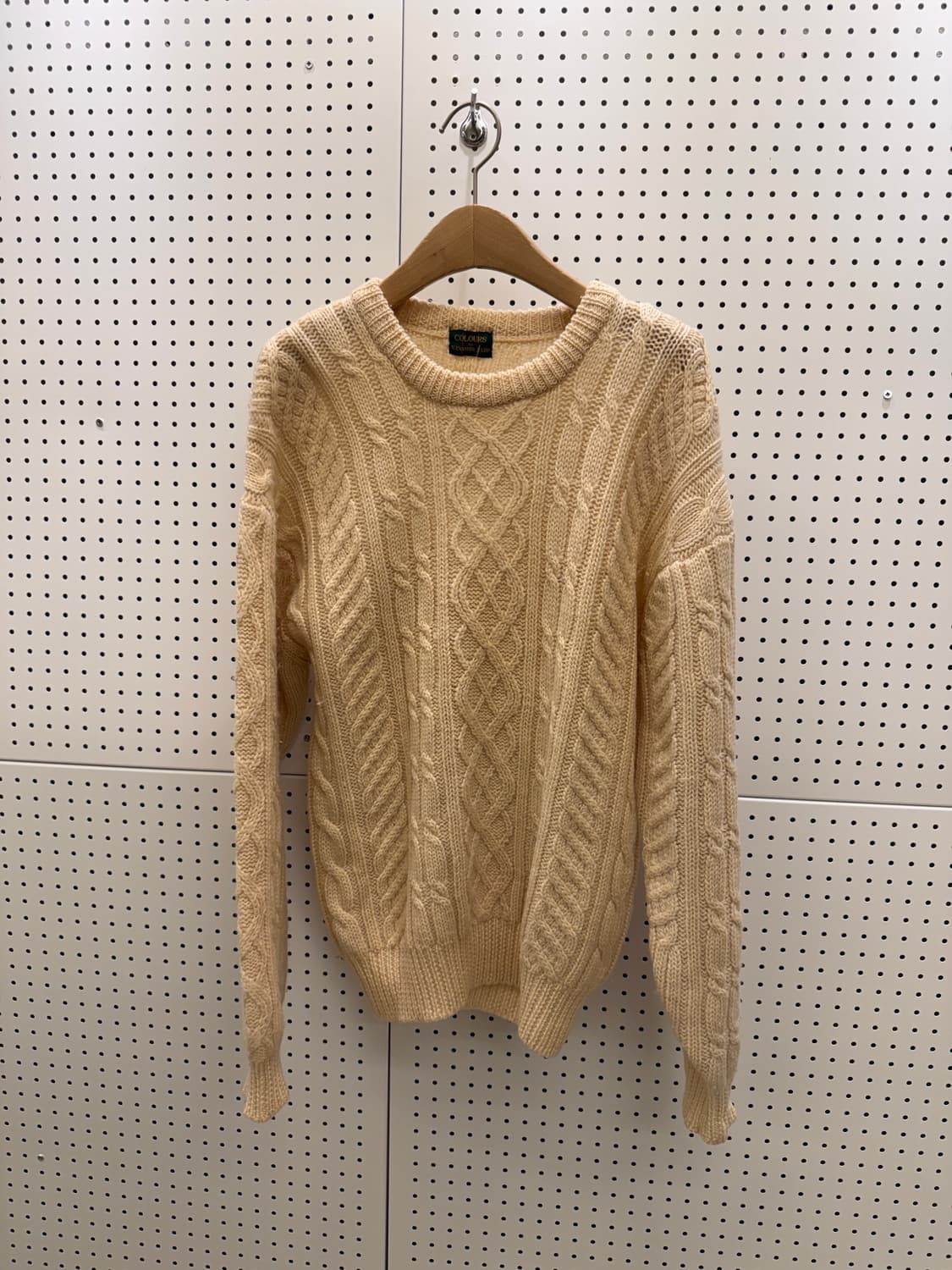 빈티지 케이블 패턴 니트 U1389 상품이미지2