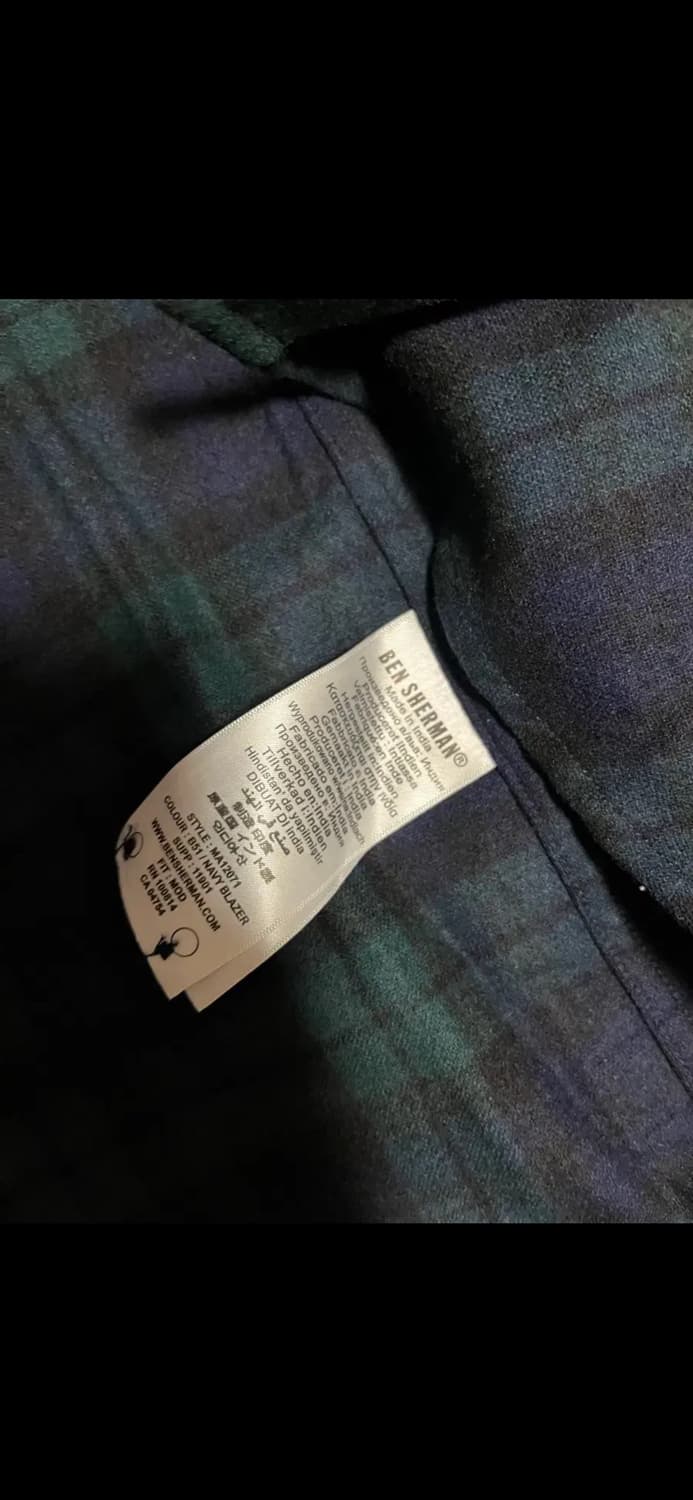 벤셔먼 펜들턴 울셔츠 상품이미지5