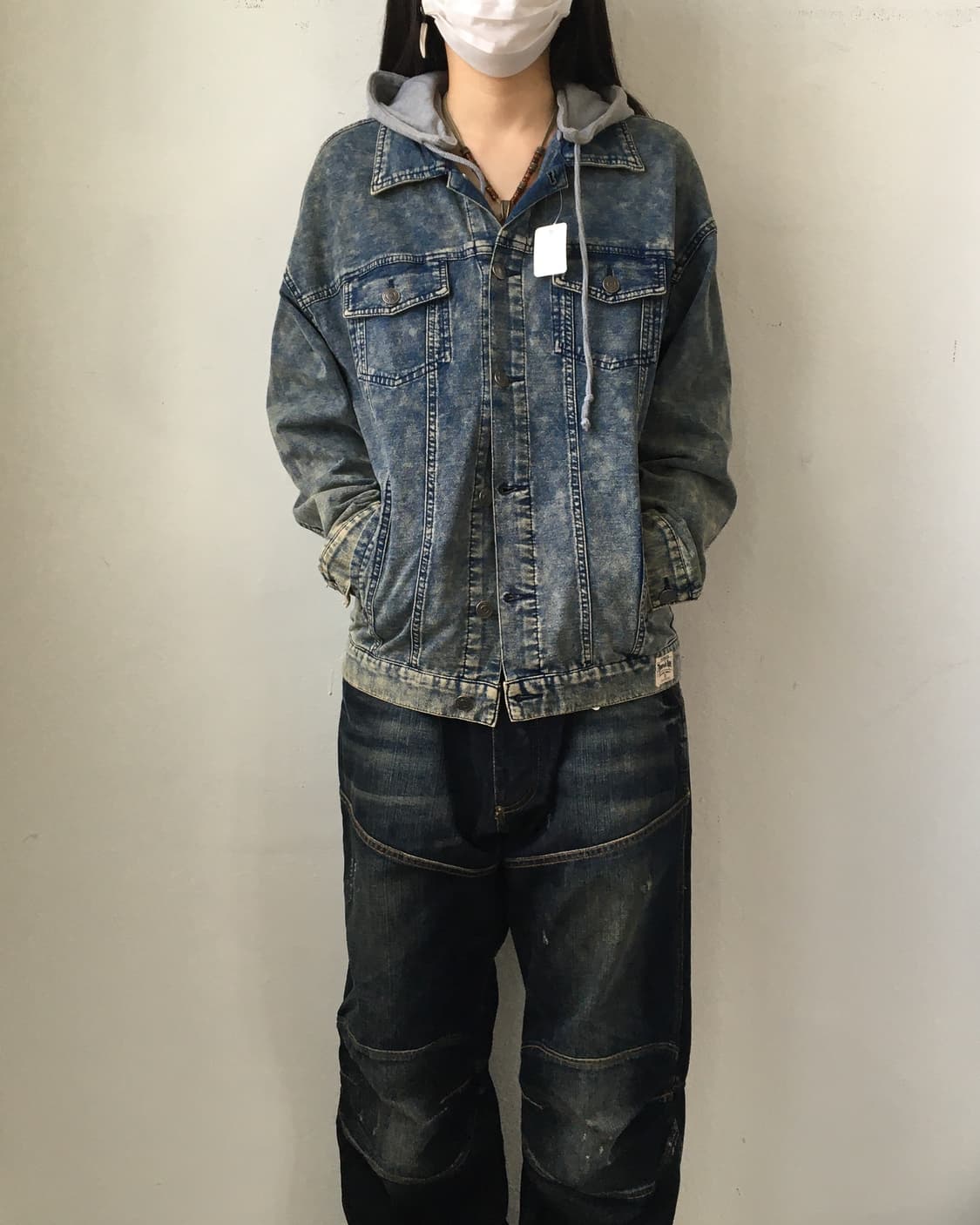 Hood layer washing jacket 상품이미지6