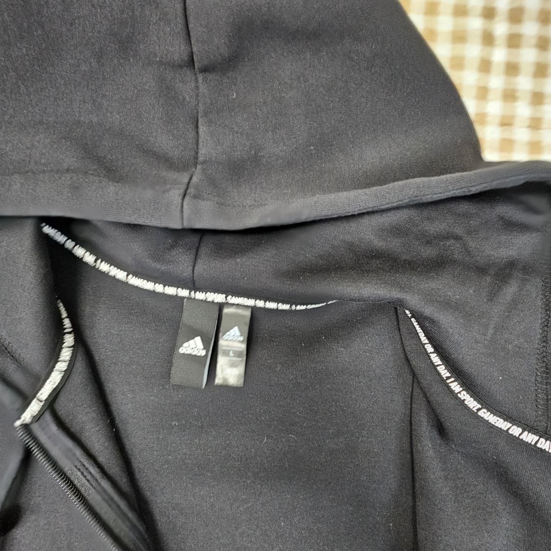 아디다스 간절기 후드집업 자켓 남자100 상품이미지7