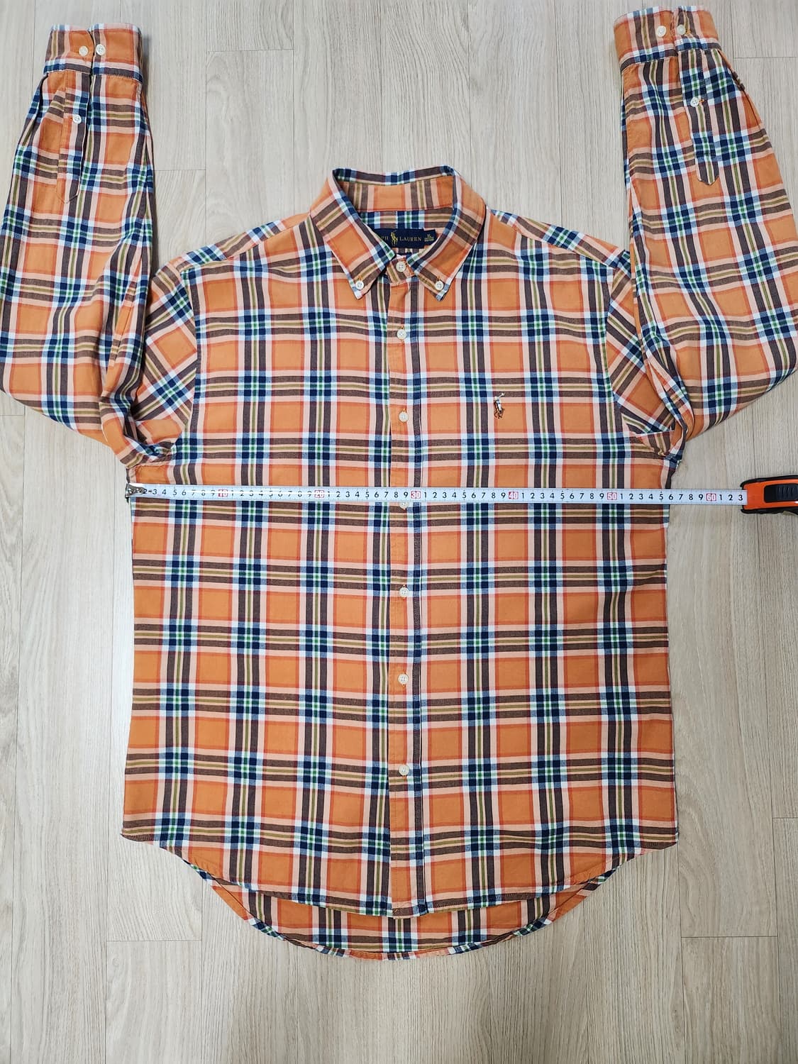 폴로랄프로렌 체크셔츠 (XL 상품이미지6