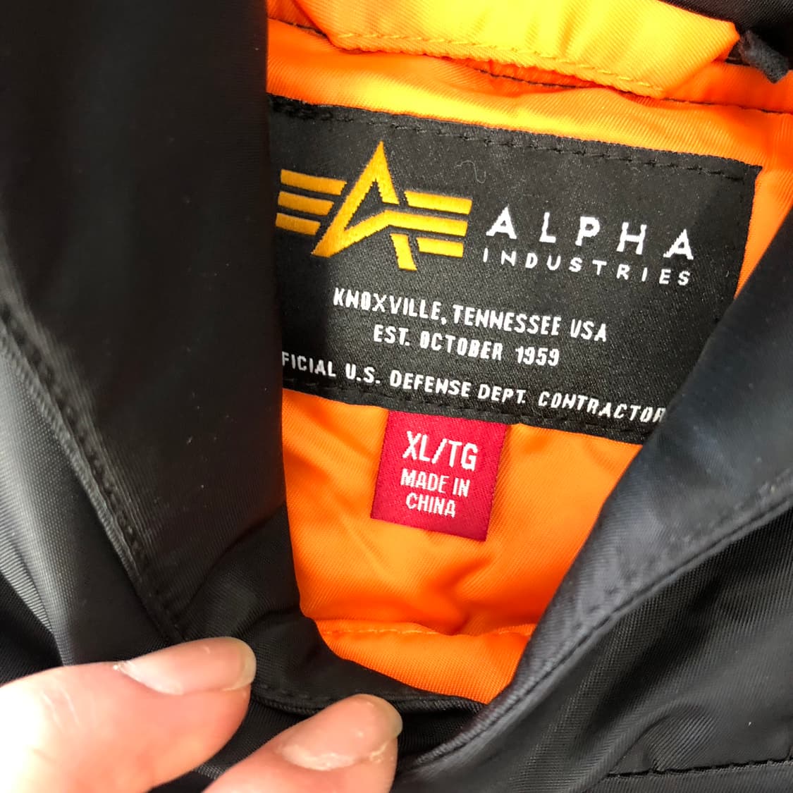 알파인더스트리 풀오버 후드 Ma1 상품이미지7