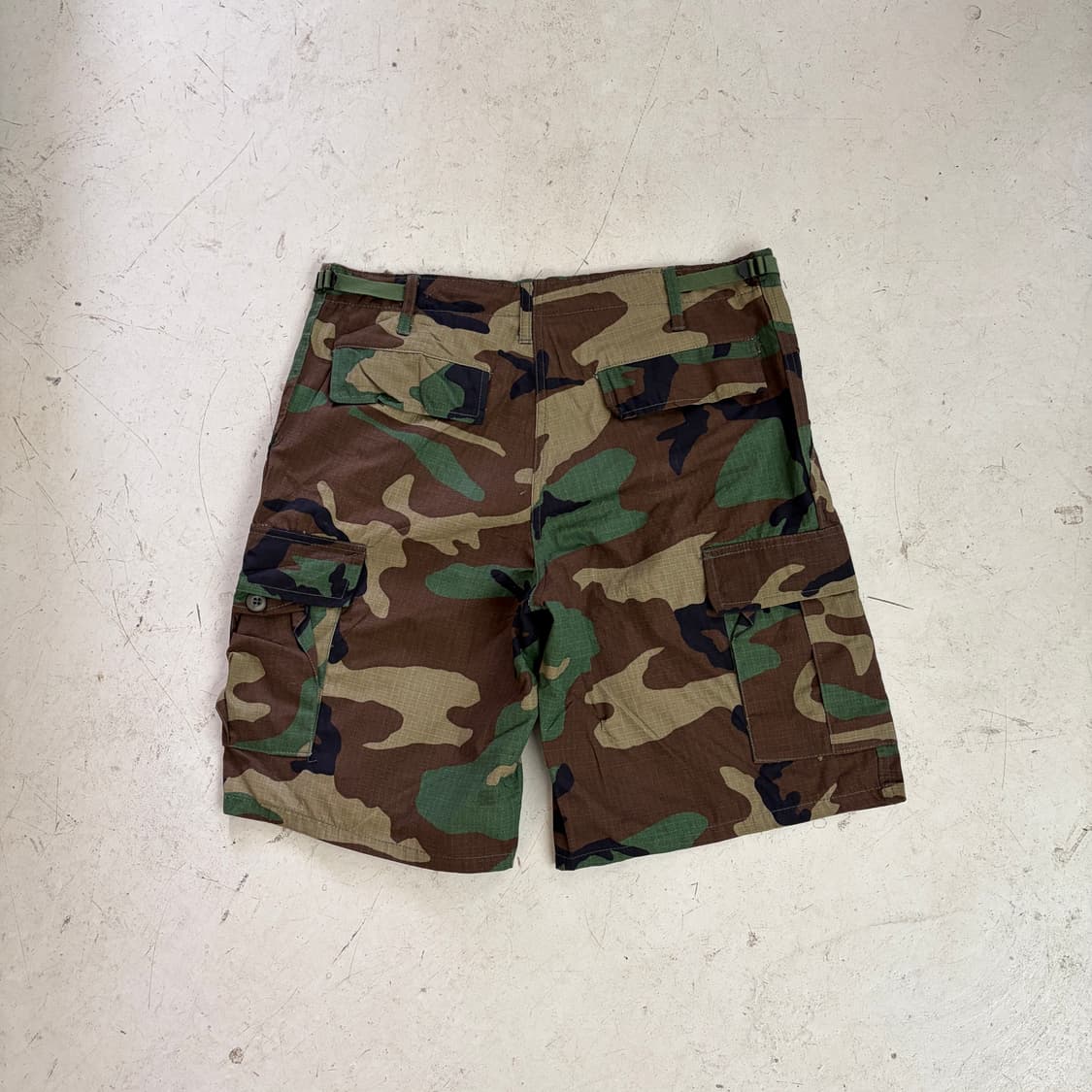US ARMY USA 우드랜드 카모 카고 쇼츠 M 상품이미지7
