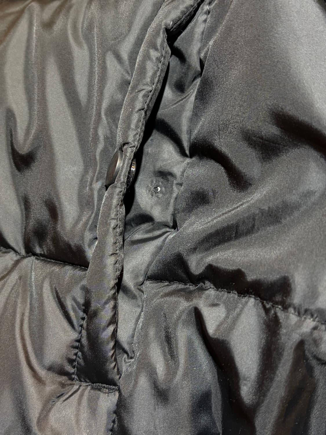 S 폴로랄프로렌 Jeans company 레더패치 블랙 패딩 상품이미지7