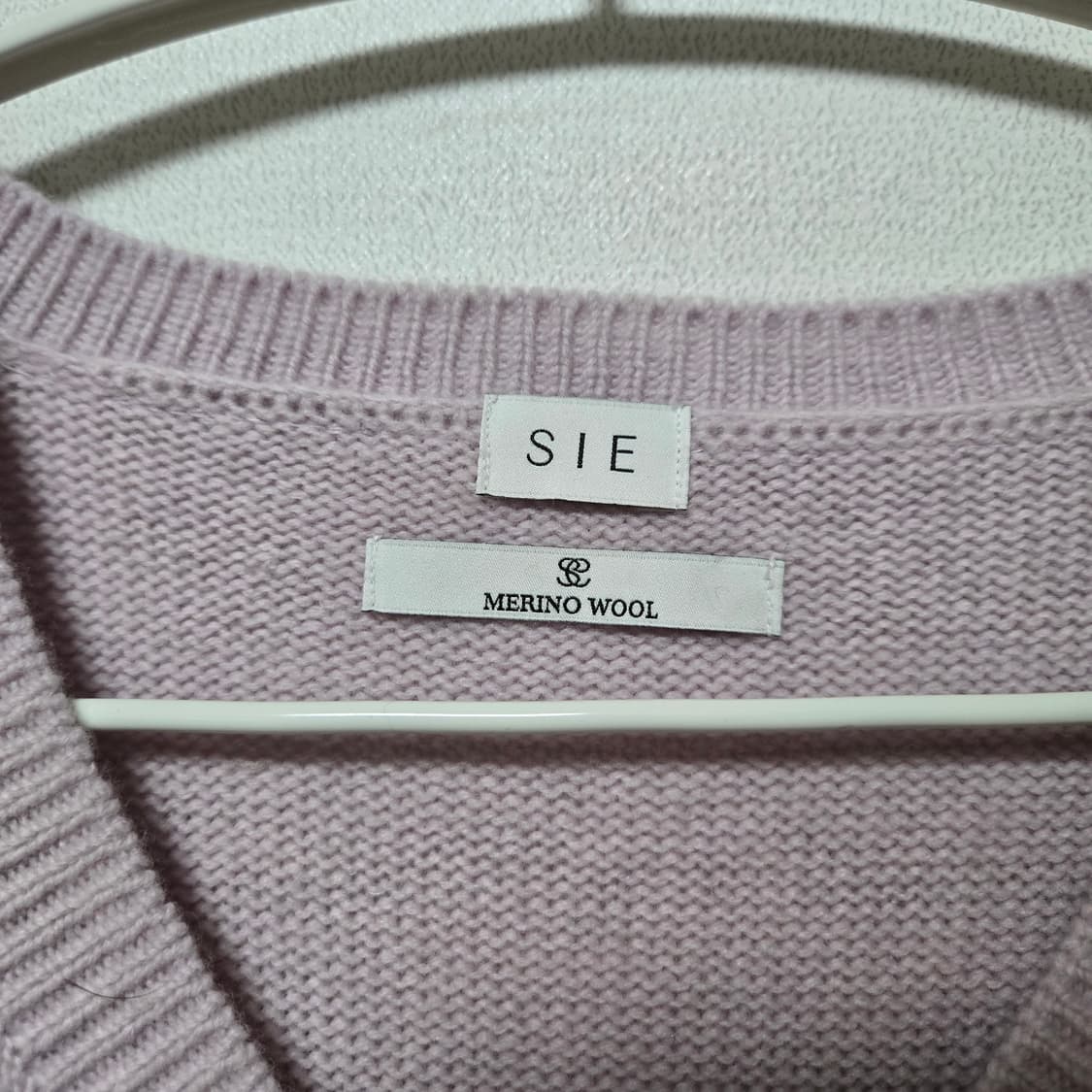 시에 메리노울 브이넥 니트 / 여성 니트  상품이미지4