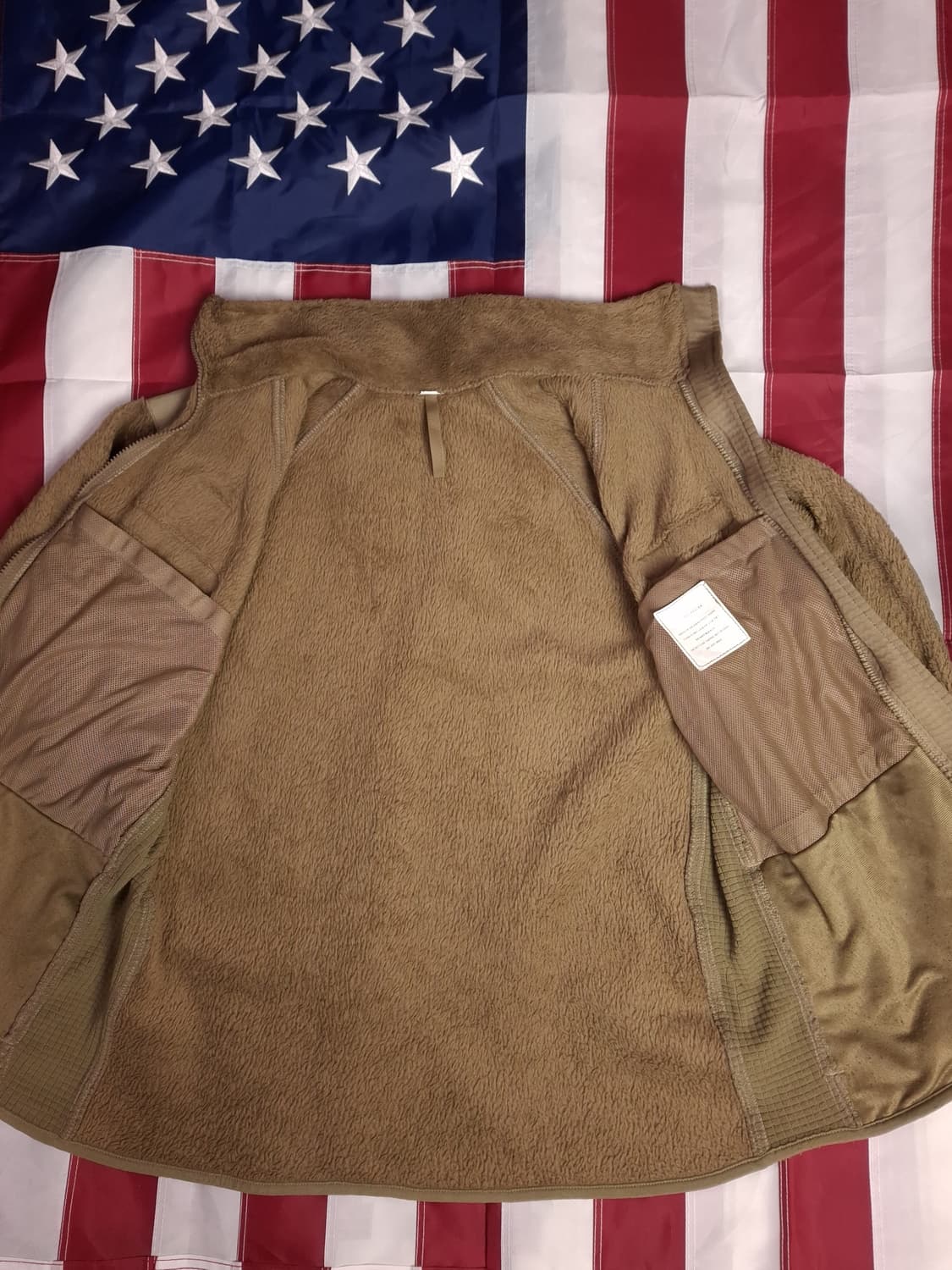 오리지날 프로퍼사 미군 민수용 OCP 폴라텍 후리스자켓 상품이미지8