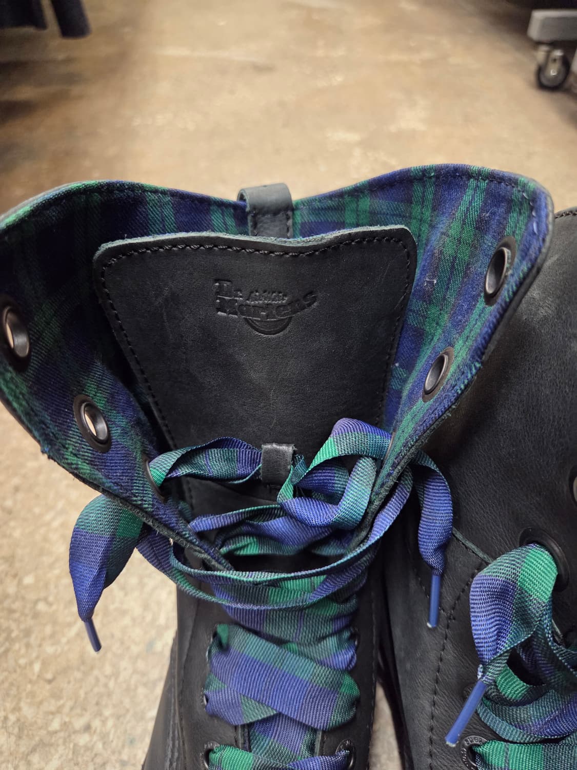 닥터마틴 아멜리아 타탄체크 부츠 (UK 6) 상품이미지8