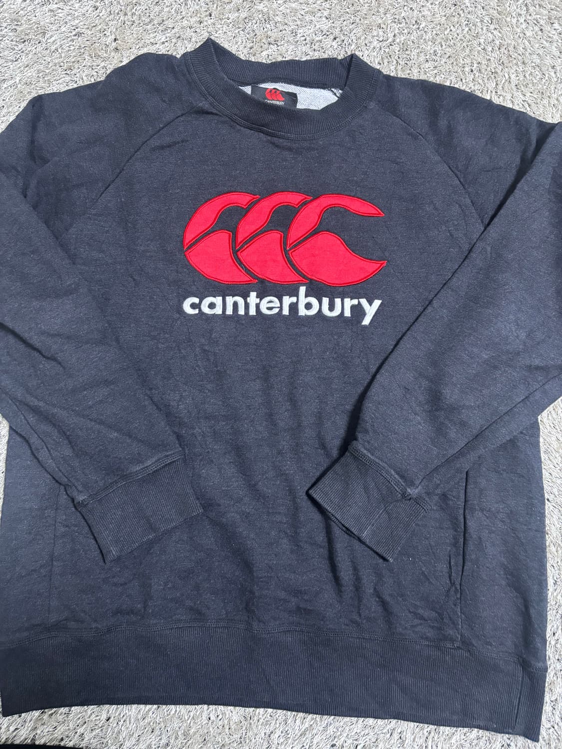 일본판 CANTERBURY 맨투맨 사이즈 105 상품이미지1