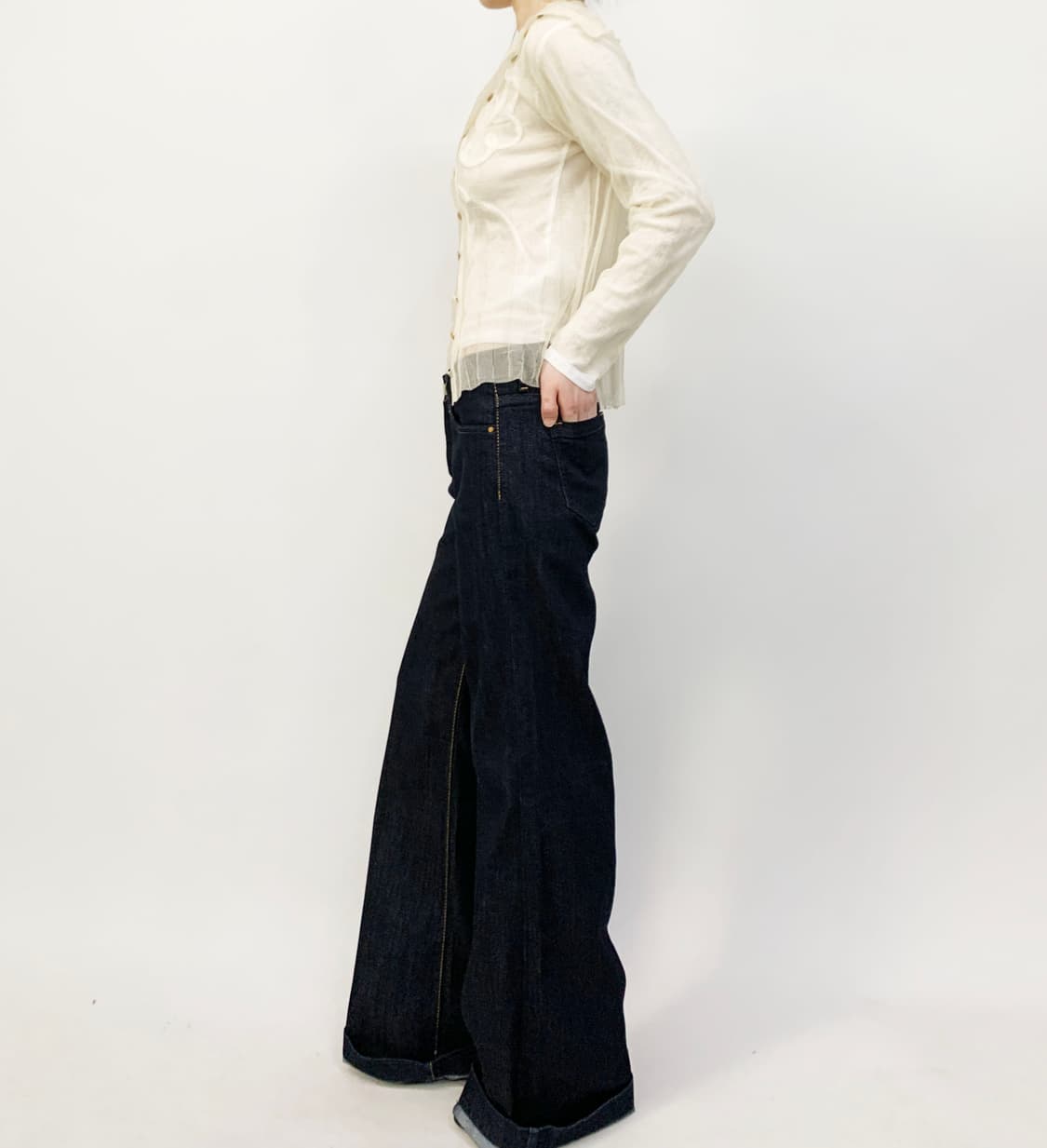 AMBIVALENCE 시스루 탑 상품이미지4