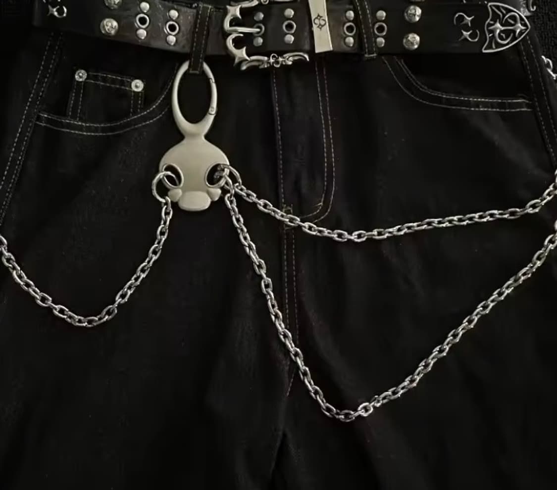 헤비 트리플 레이어 팬츠 체인 상품이미지3