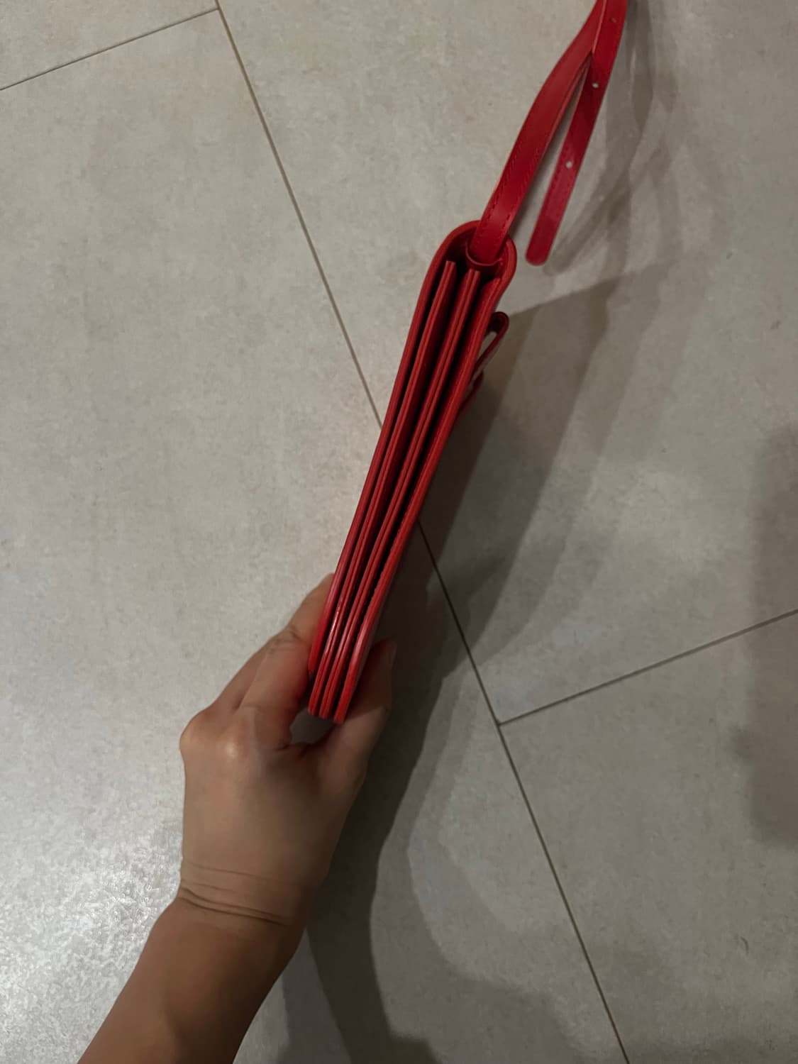 엘바테게브 플랫백 베리레드 two way 상품이미지6