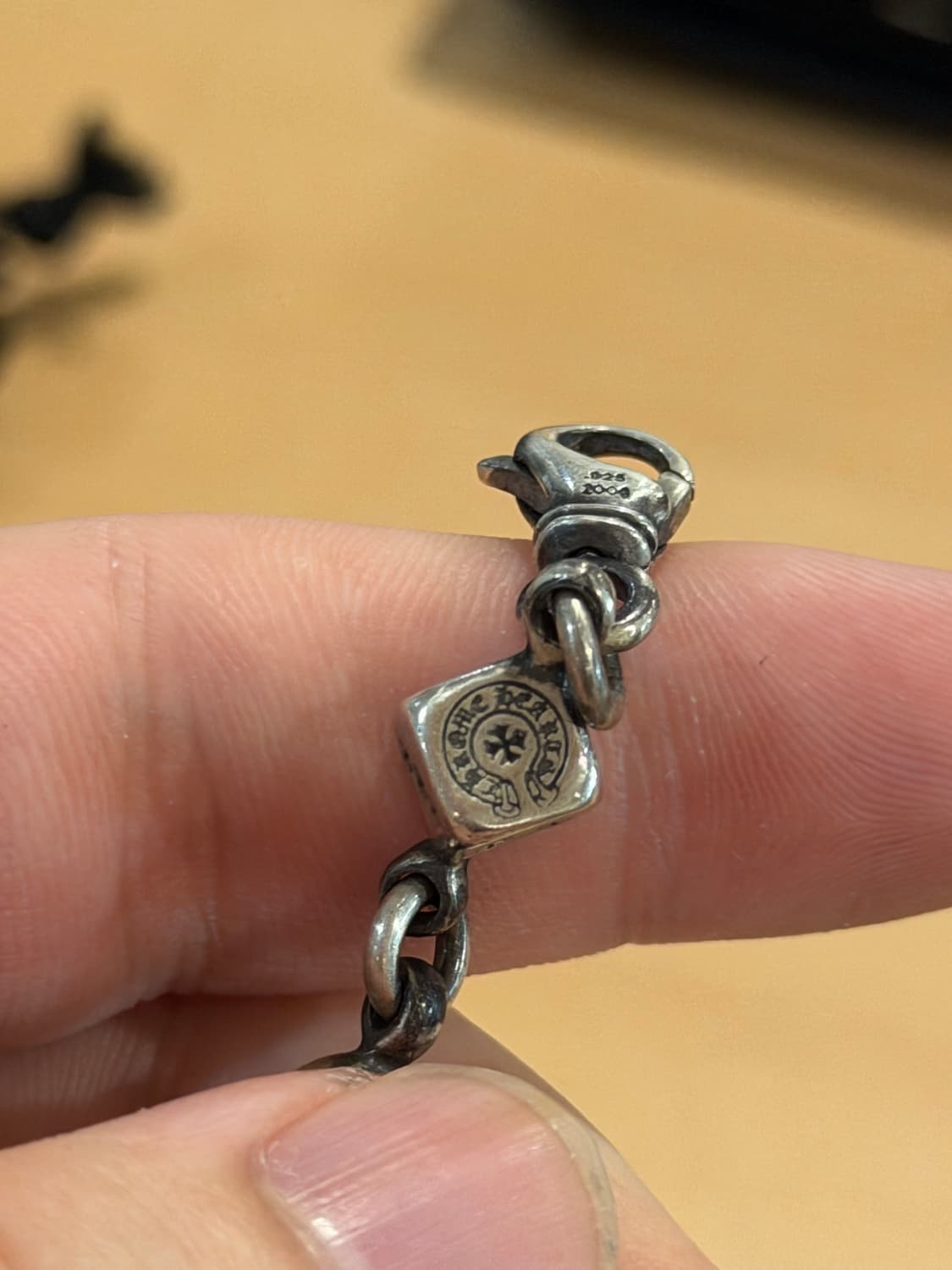 크롬하츠 다이스 9링크 팔찌 상품이미지7