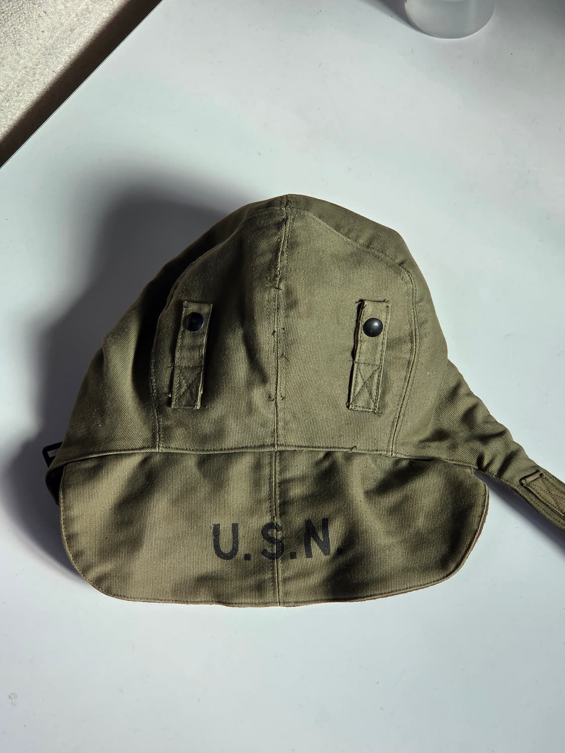 40s~50s N-1 덱 크루 후드캡 상품이미지2