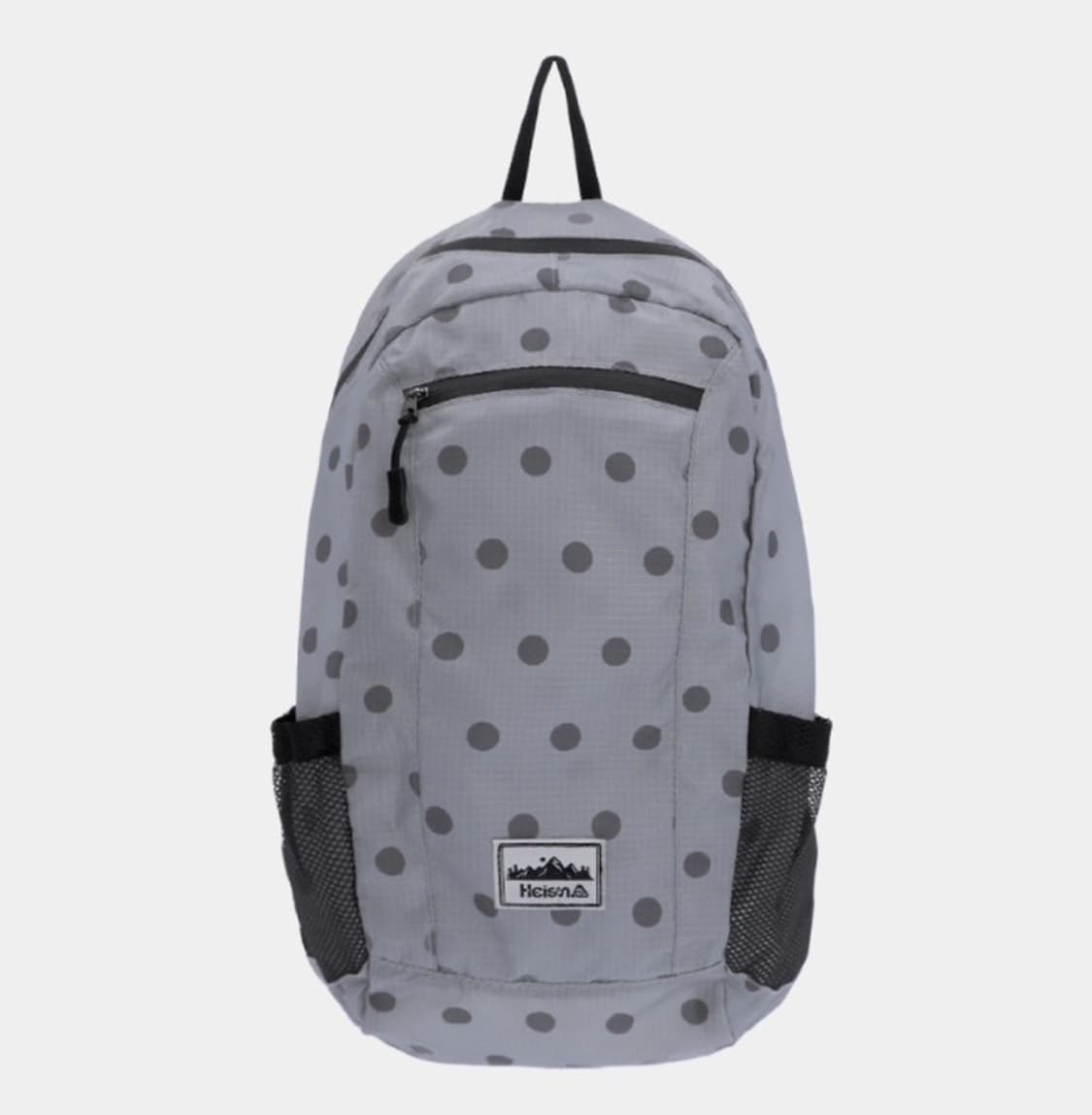 하이산 초경량 컴팩트 포켓백 도트 차콜 상품이미지1