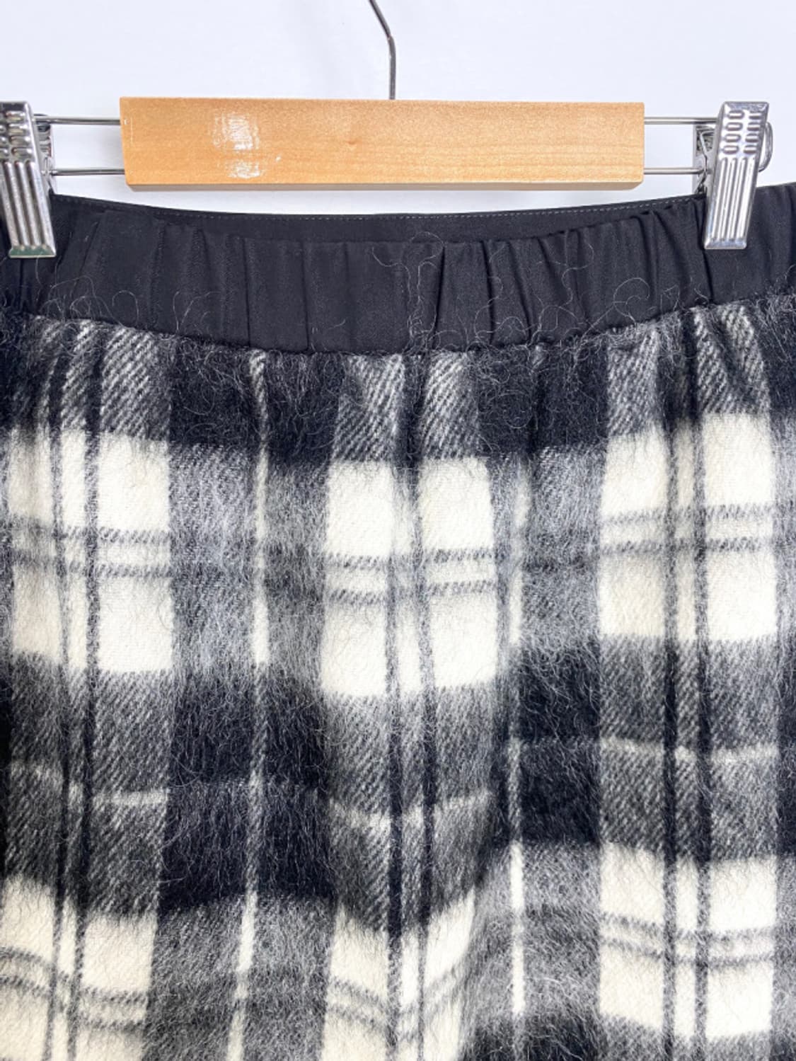  UNITED ARROWS mohair check skirt 상품이미지6