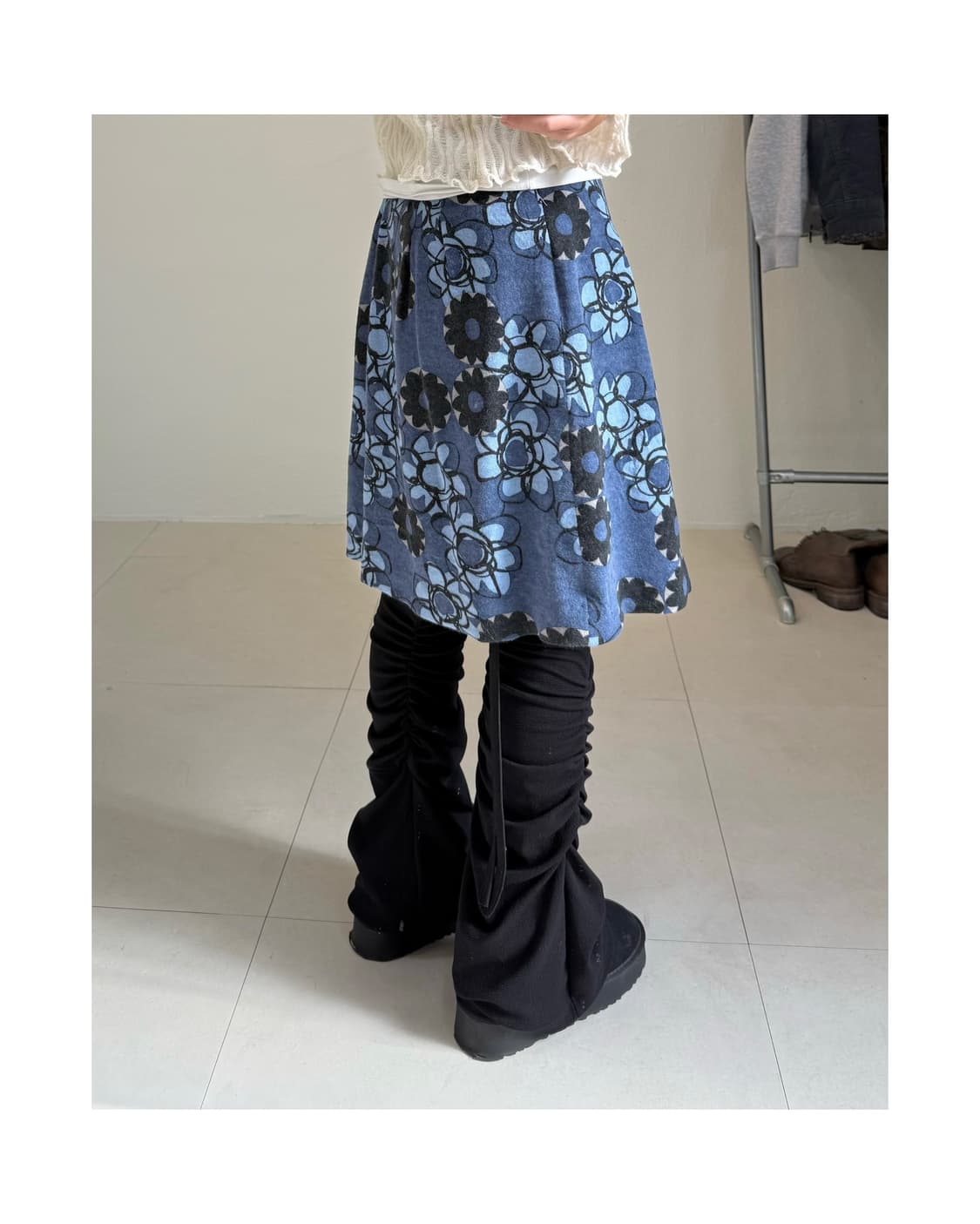 빈티지 플로랄 스커트 상품이미지1