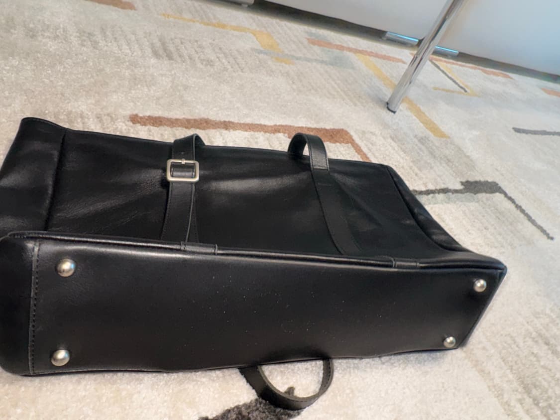 (OS) 요지 야마모토 레더 토트백 숄더백 상품이미지6