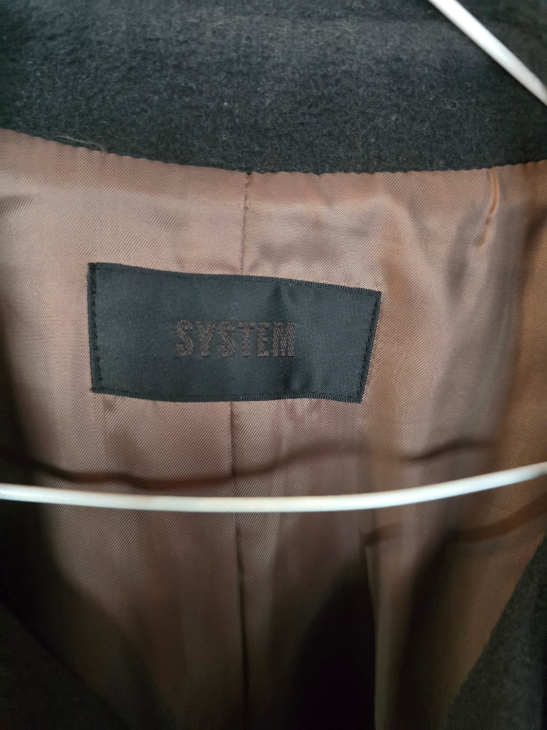 SYSTEM 시스템 더블 브레스트 오버핏 코트 상품이미지4