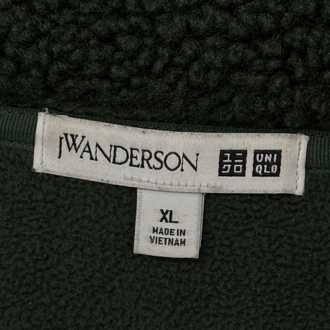 유니클로 X JW 앤더슨벨 부클 후리스 집업 상품이미지3