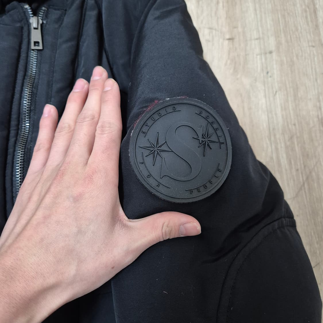 스튜디오 보니 여성 프리미엄 하이넥 덕다운 롱패딩 점퍼 상품이미지4