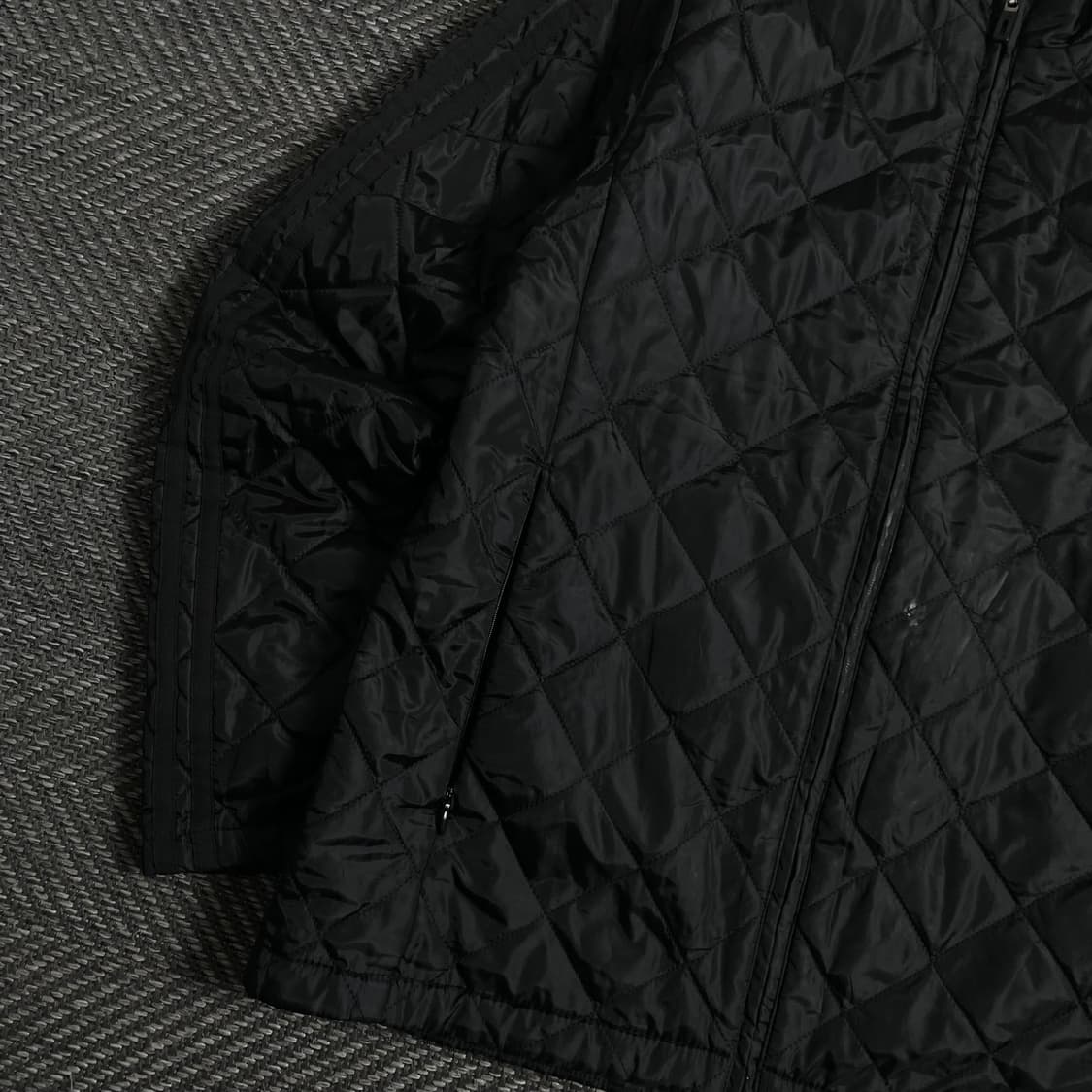00s 아디다스 경량 퀼팅 점퍼 자켓 블랙o 5031 상품이미지3