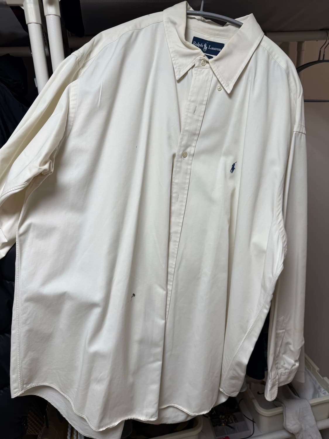 폴로 화이트 셔츠 상품이미지2