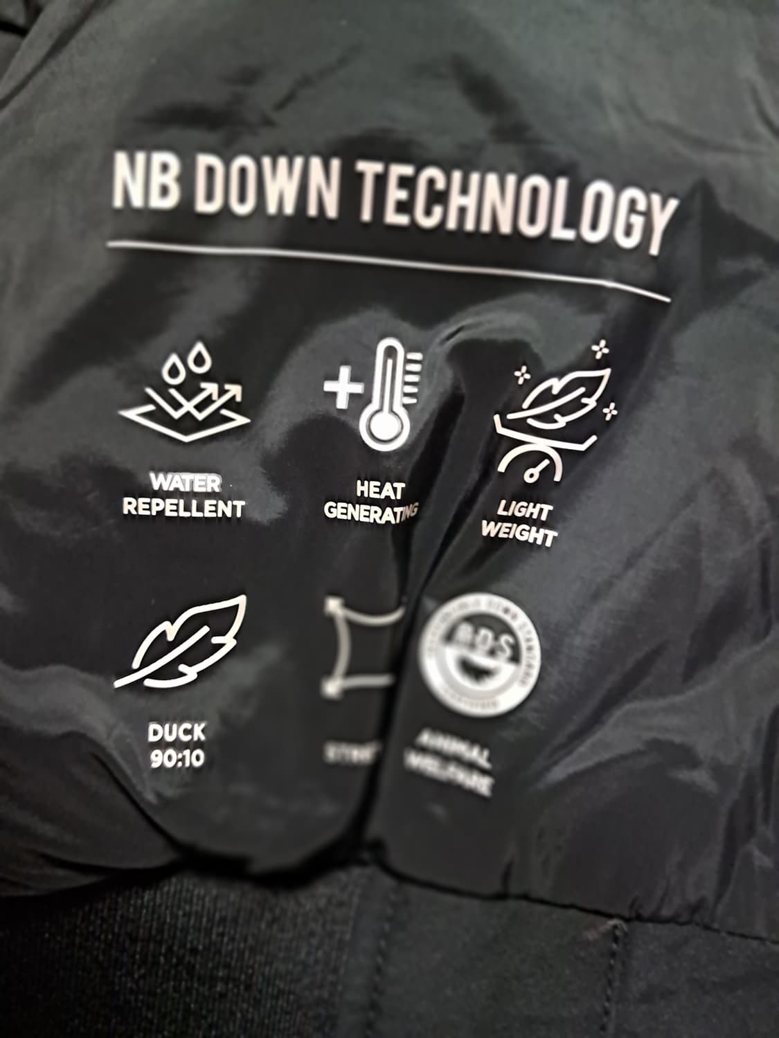 뉴발란스 숏패딩 남성S 상품이미지9