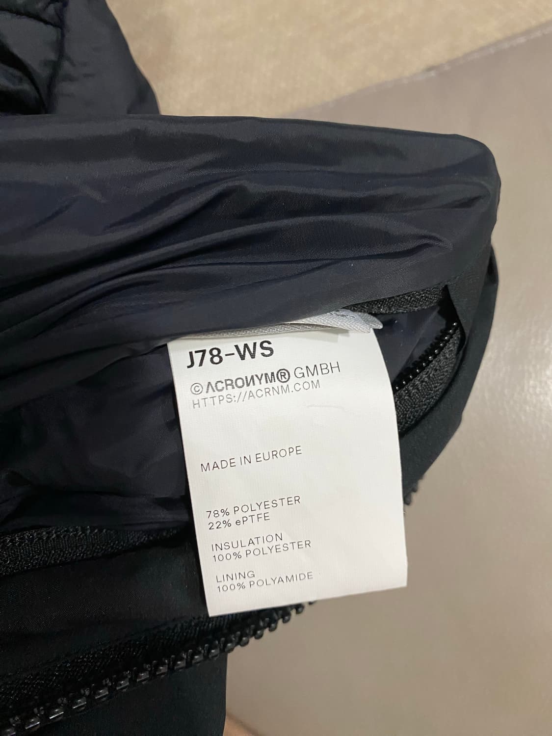 아크로님 J78-WS 자켓 상품이미지3