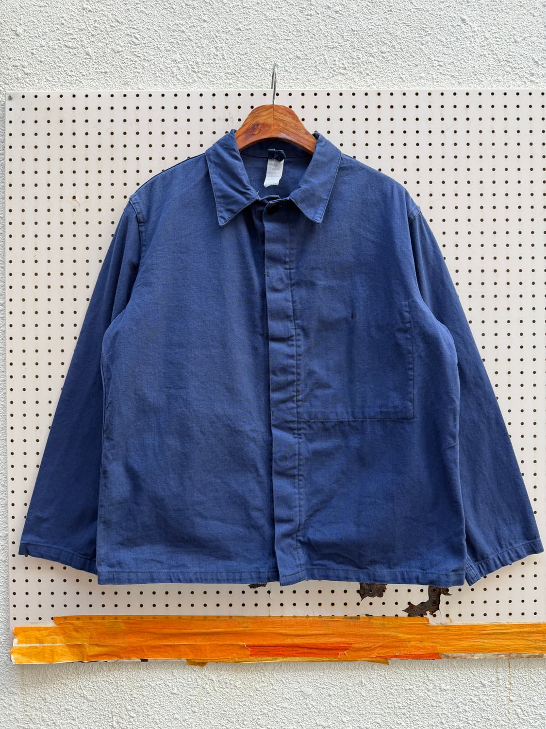 1980s GERMAN NAVY BLUE WORK 유로피안워크자켓 상품이미지1