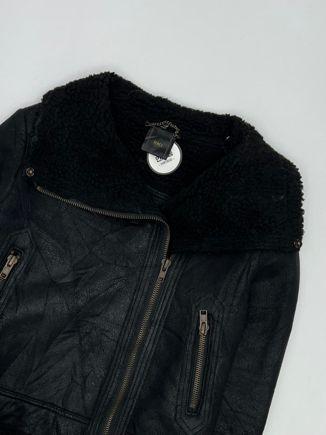 빈티지 크롭 무스탕 상품이미지2